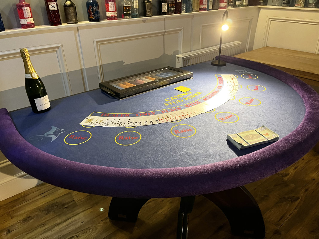 Hire our Casino Stud Poker Games from Glasgow Fun Casinos