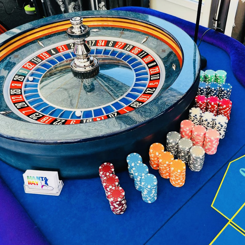Roulette Wheel from Glasgow Fun Casinos