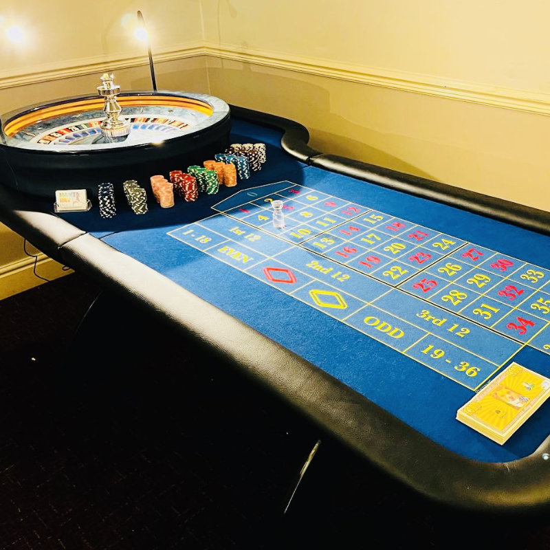 Roulette Wheel from Glasgow Fun Casinos